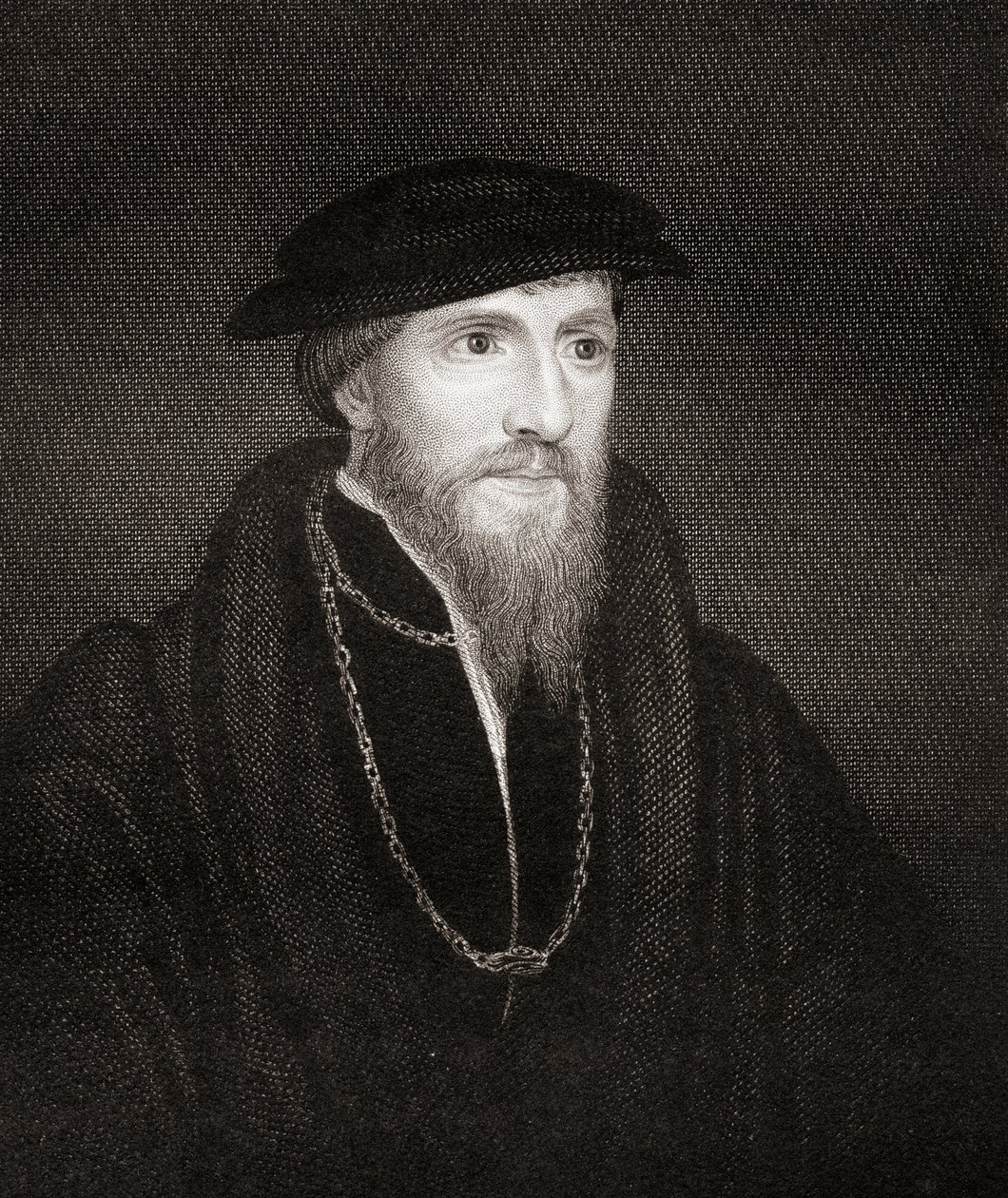 Porträt von Sir Anthony Denny, aus Lodges British Portraits, 1823 von English School