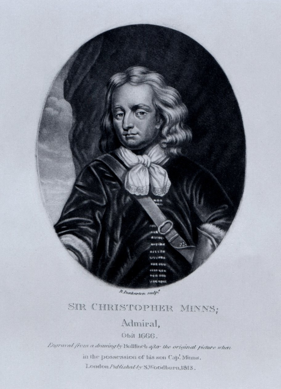 Porträt von Sir Christopher Minns, aus 