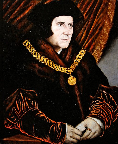 Porträt von Sir Thomas More von English School