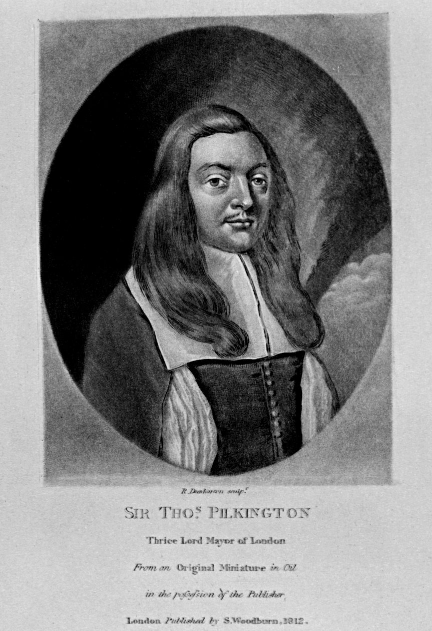 Porträt von Sir Thomas Pilkington, aus 