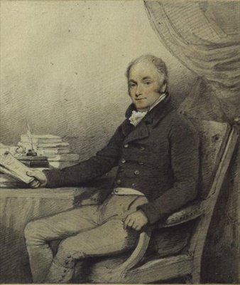 Porträt von William Ralph Cartwright (1771-1847), MP, von Aynhoe Park, Northamptonshire von English School
