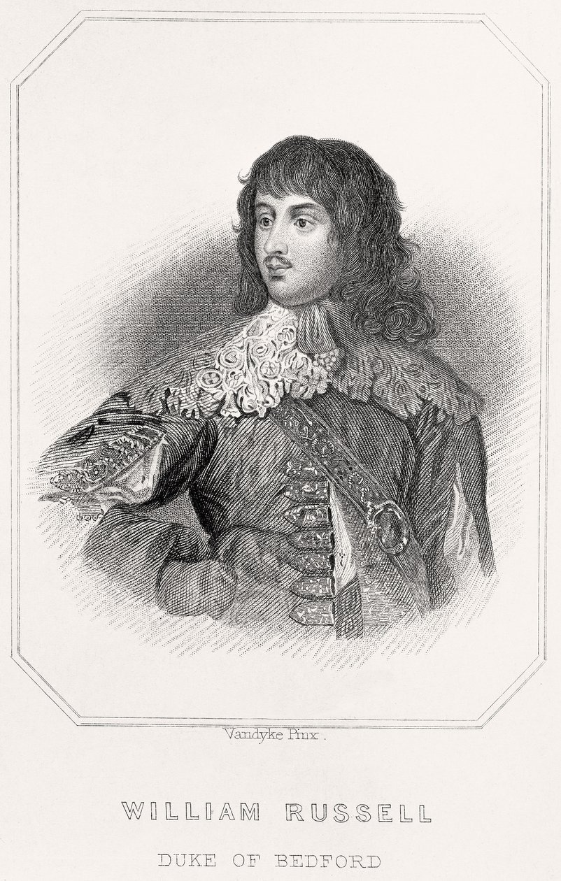 Porträt von William Russell, Herzog von Bedford von English School