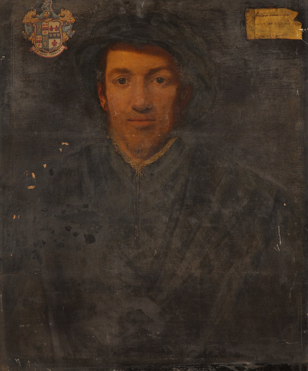 Porträt eines Gentlemans, 1544 von English School