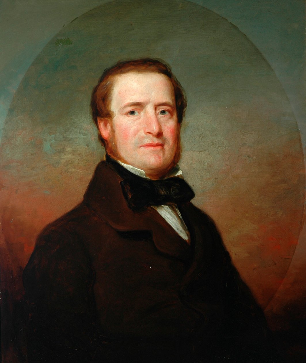 Porträt eines Mannes (möglicherweise ein Mitglied der Familie Butterfield) von English School