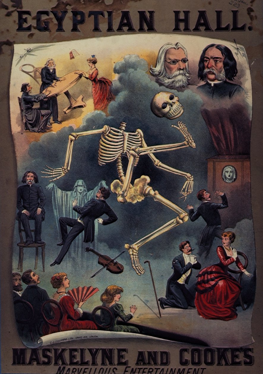 Poster für die Egyptian Hall von English School
