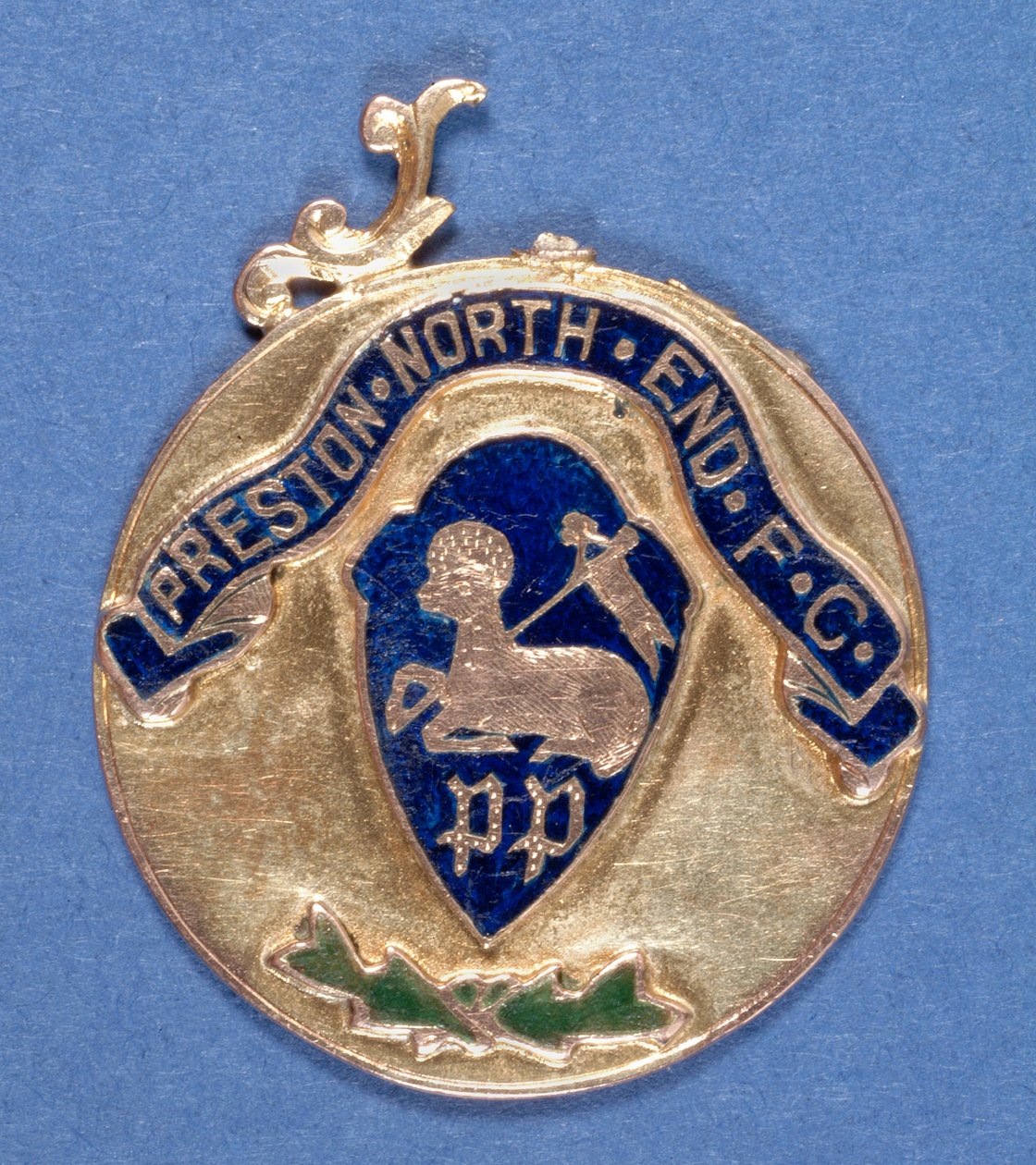 Preston North End Football Club Medaille, 1897-98 von English School