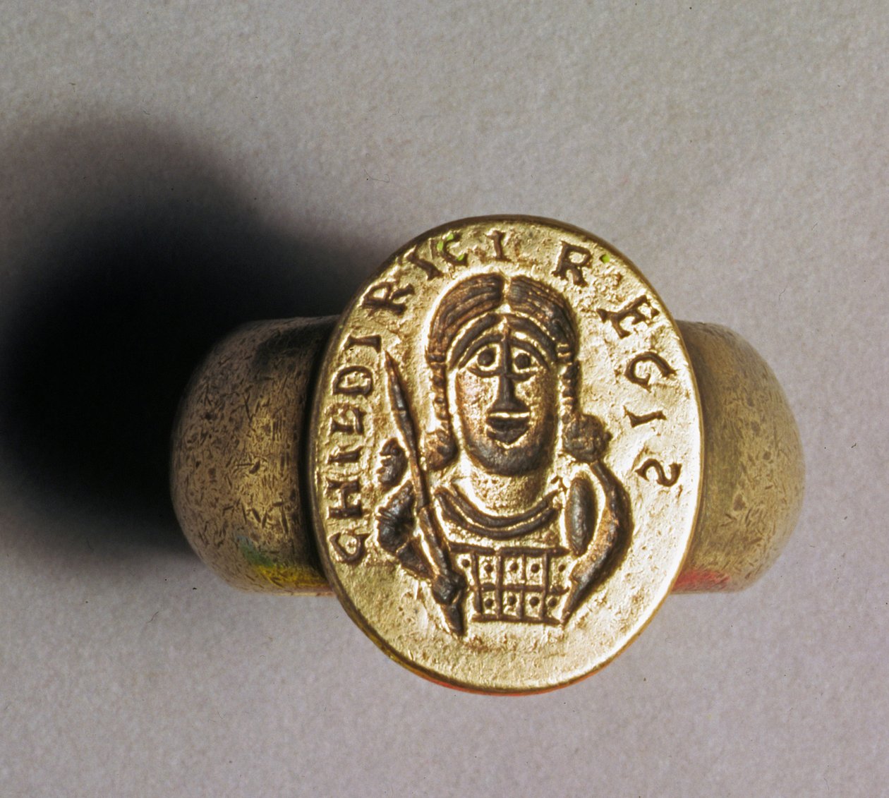 Replik-Elektrotyp von Childerics Ring, 1831 von English School
