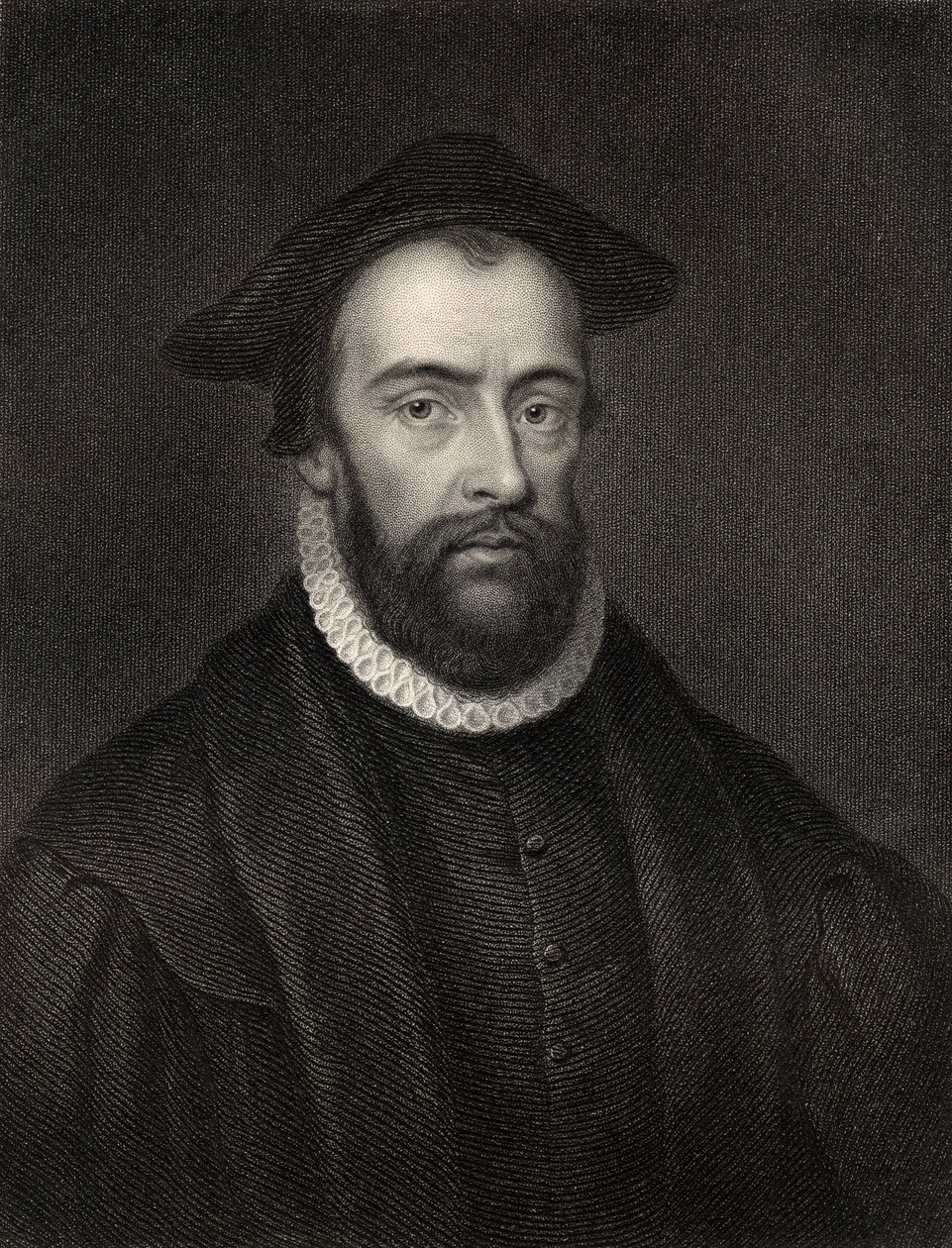 Rev John Bradford, gestochen von J. Jenkins, aus 