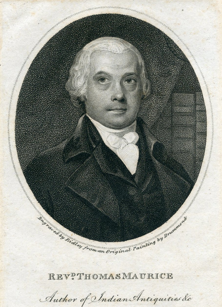 Reverend Thomas Maurice (1754-1824) (Stich) von English School