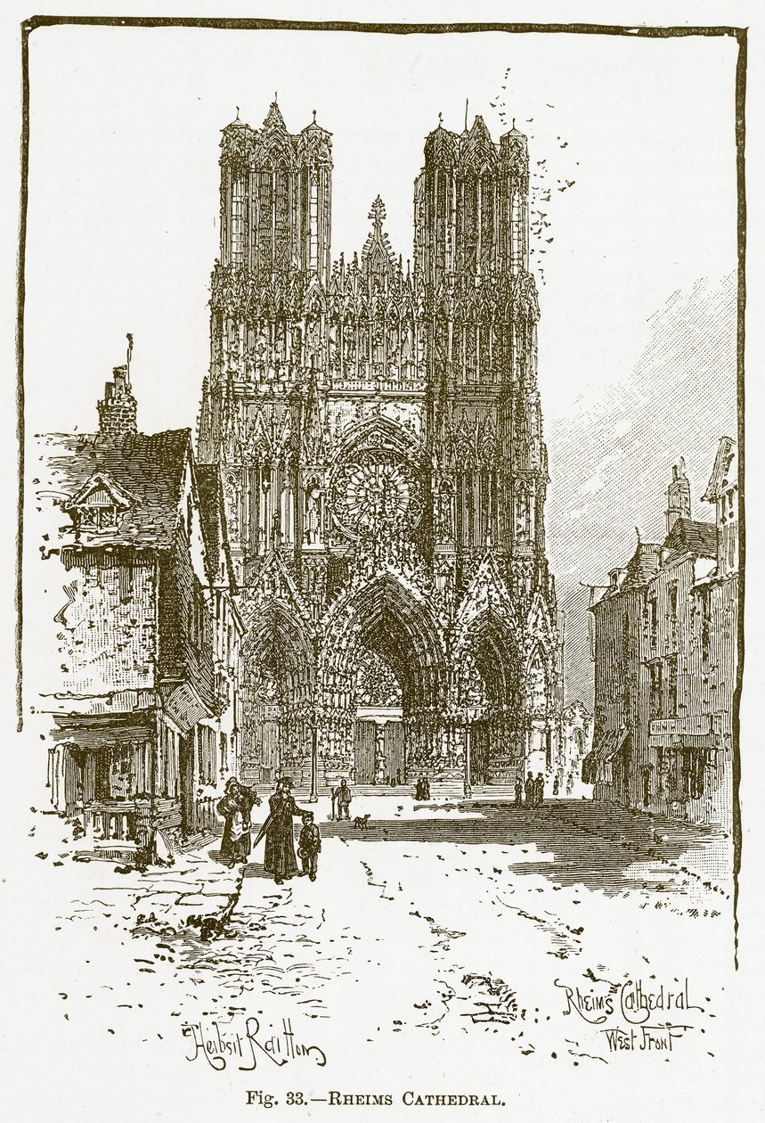 Kathedrale von Reims von English School