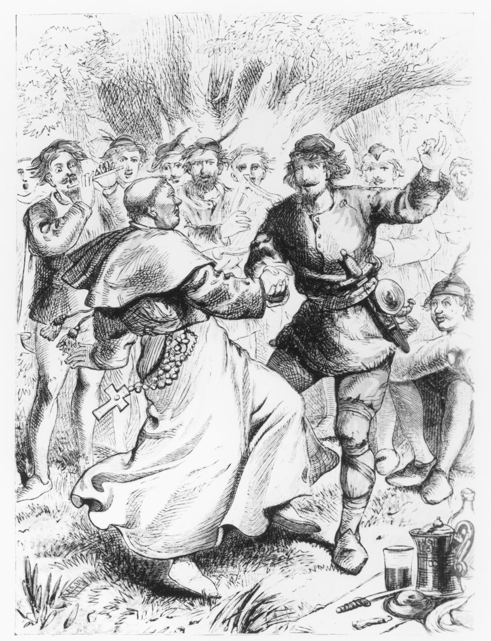 Robin Hood und der Bischof von English School