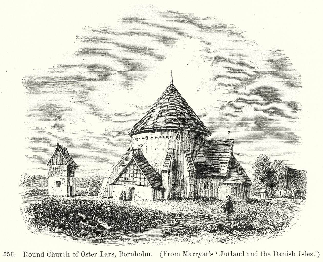 Rundkirche von Oster Lars, Bornholm von English School