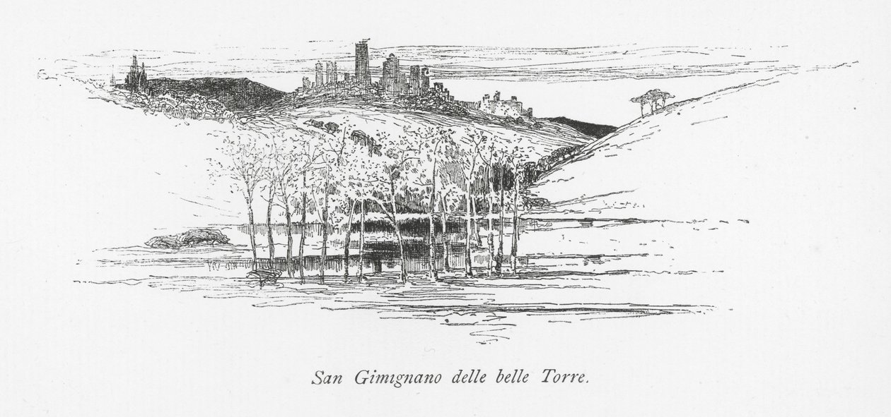 San Gimignano delle belle Torre von English School