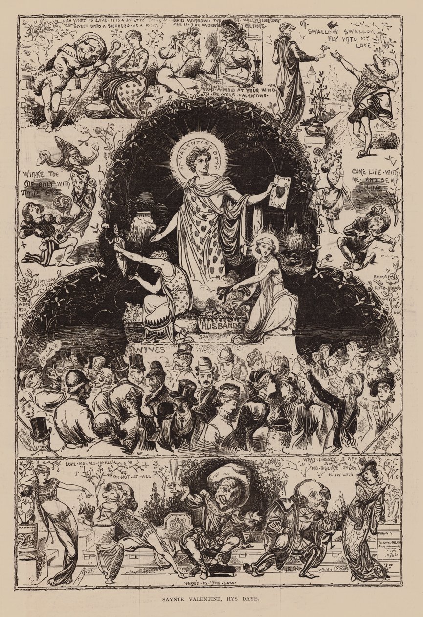 Sankt Valentinstag von English School