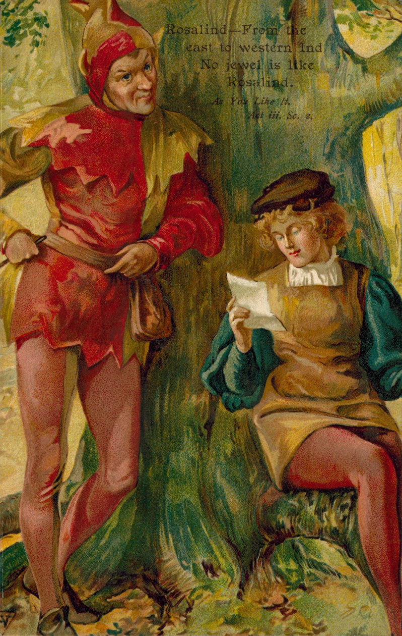 Szene aus Wie es euch gefällt von William Shakespeare von English School