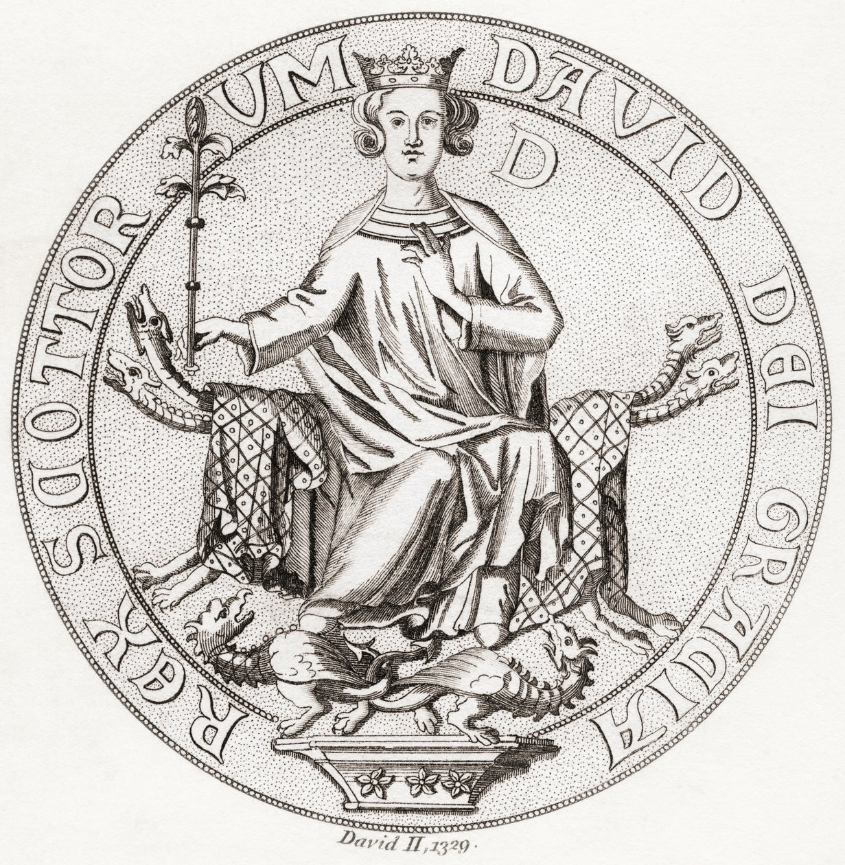 Siegel von David II von English School