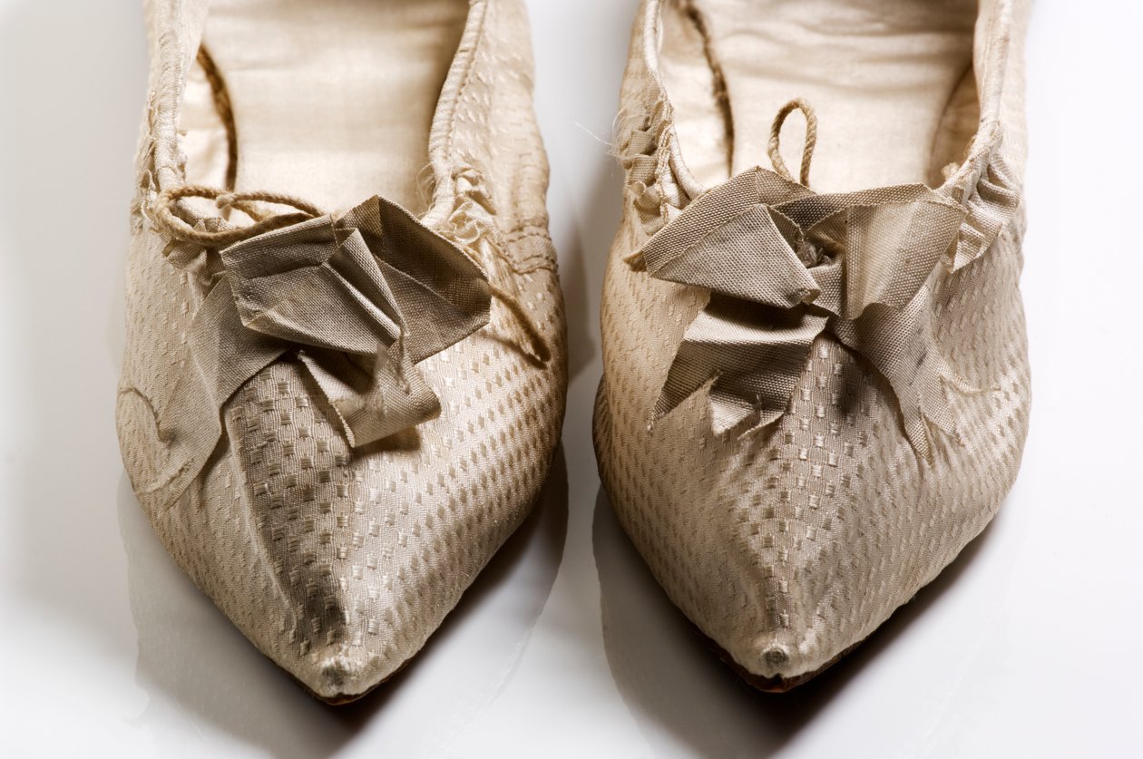 Schuhe, 1790er Jahre von English School