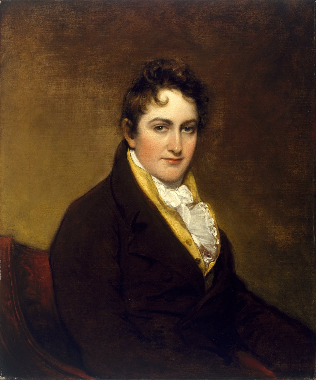 Sir Charles Cuffley, ca. 1820 von English School: Kunstdruck