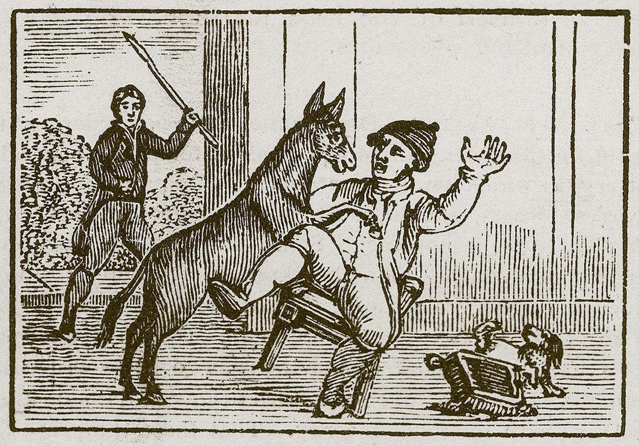 Der Esel und der kleine Hund von English School