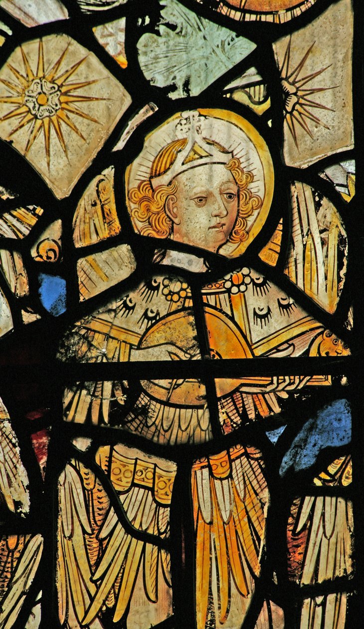 Ostfenster (Ew), musizierende Engel von English School