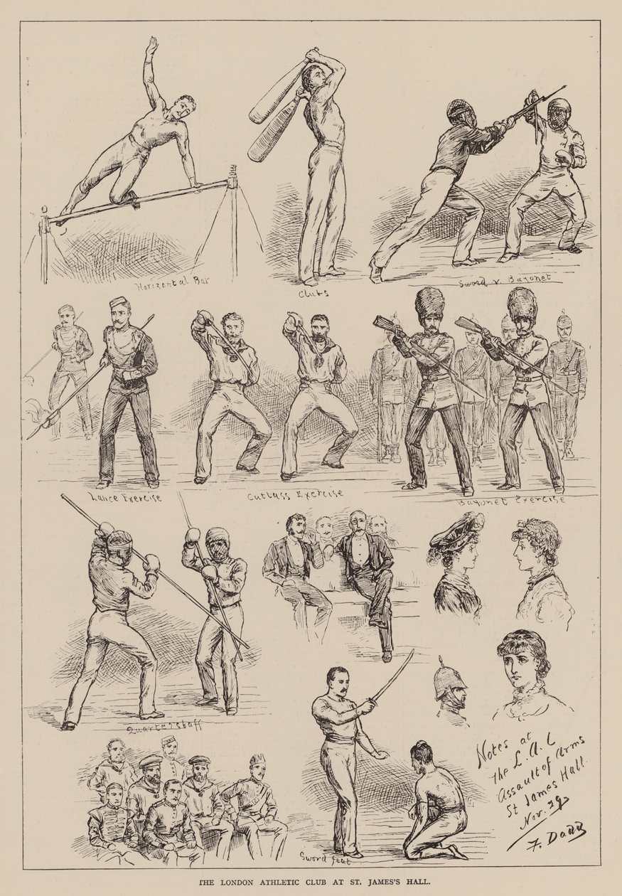Der London Athletic Club in der St James