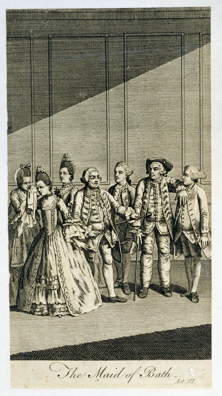 Das Mädchen von Bath, Akt III von English School