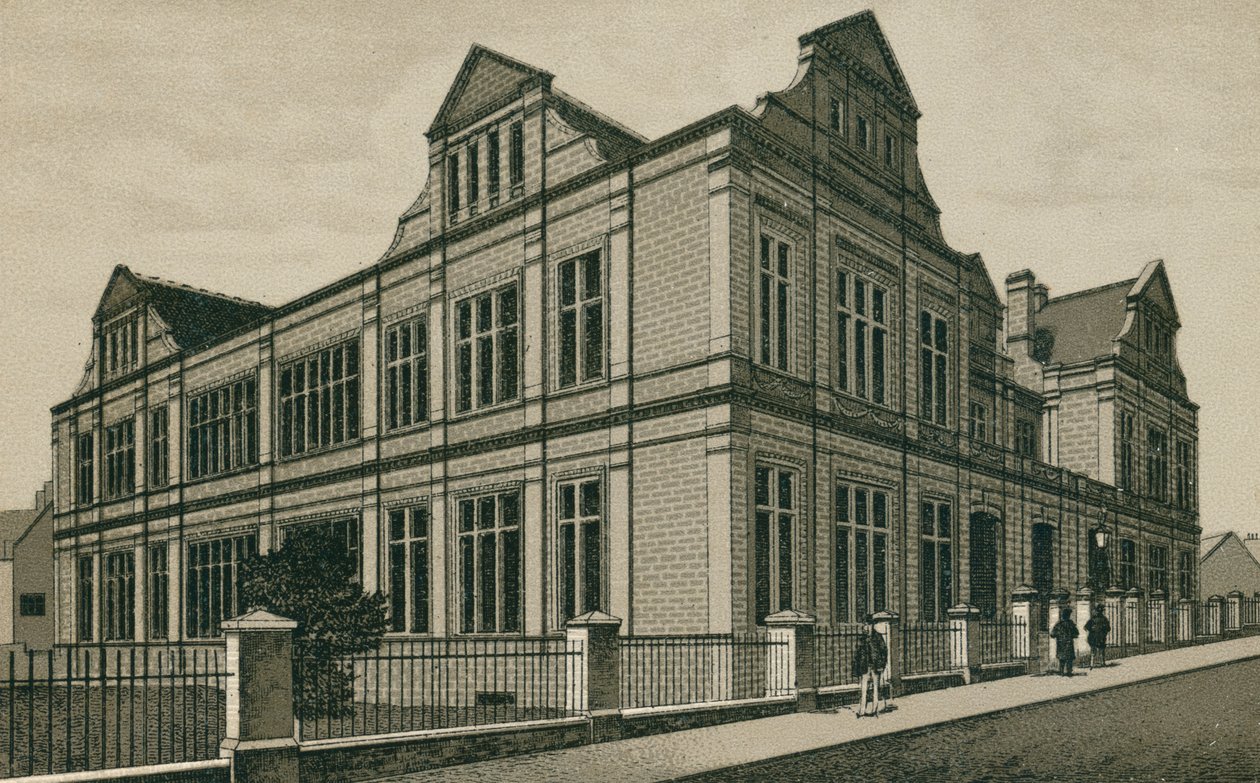 Das Museum, Ipswich (Lithografie) von English School