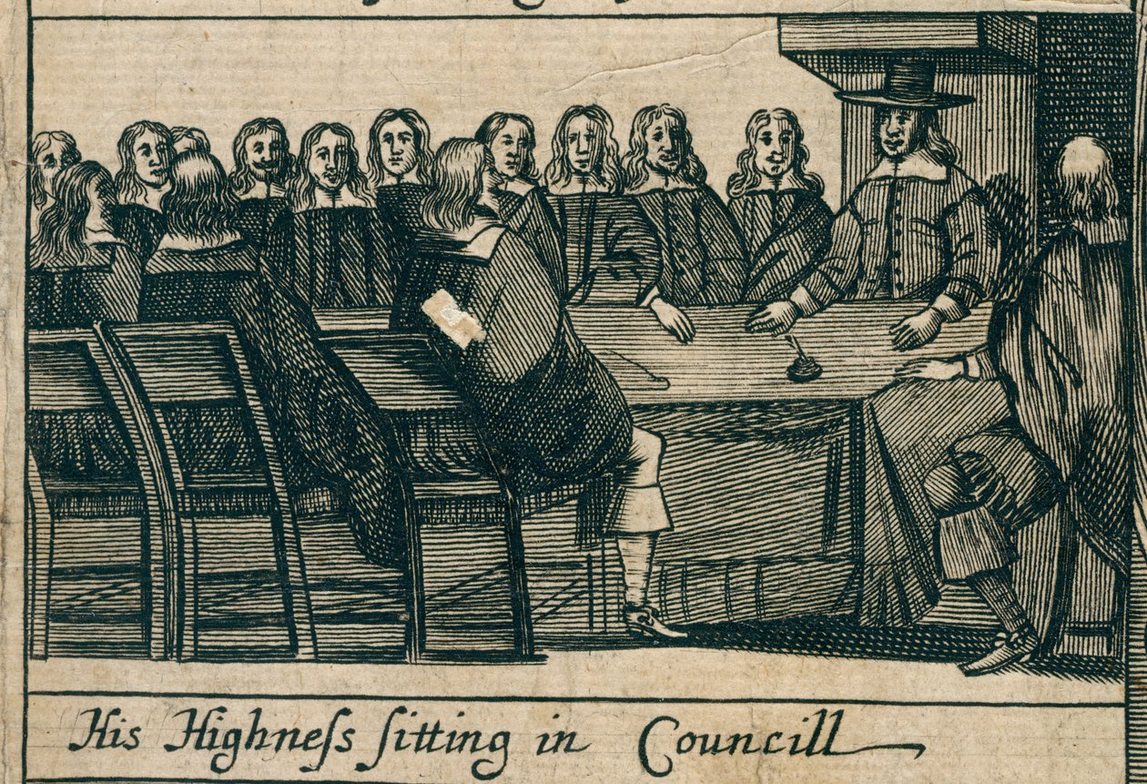 Der Protektoratsrat, Eine kurze Chronologie der bemerkenswertesten Ereignisse von English School