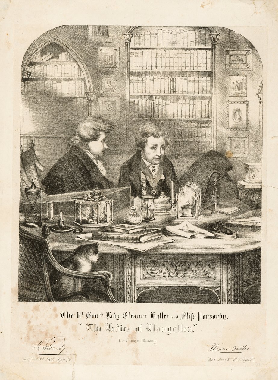 Die Rt. Hon. Lady Eleanor Butler und Miss Ponsonby, 