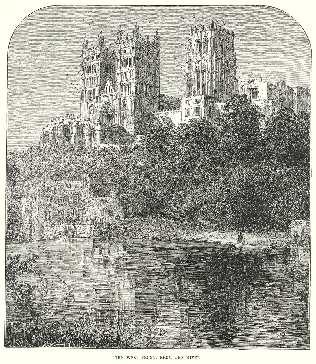 Die Westfront, vom Fluss aus von English School