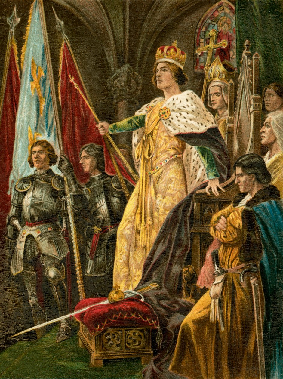 Die Ermahnung an Edward IV von English School