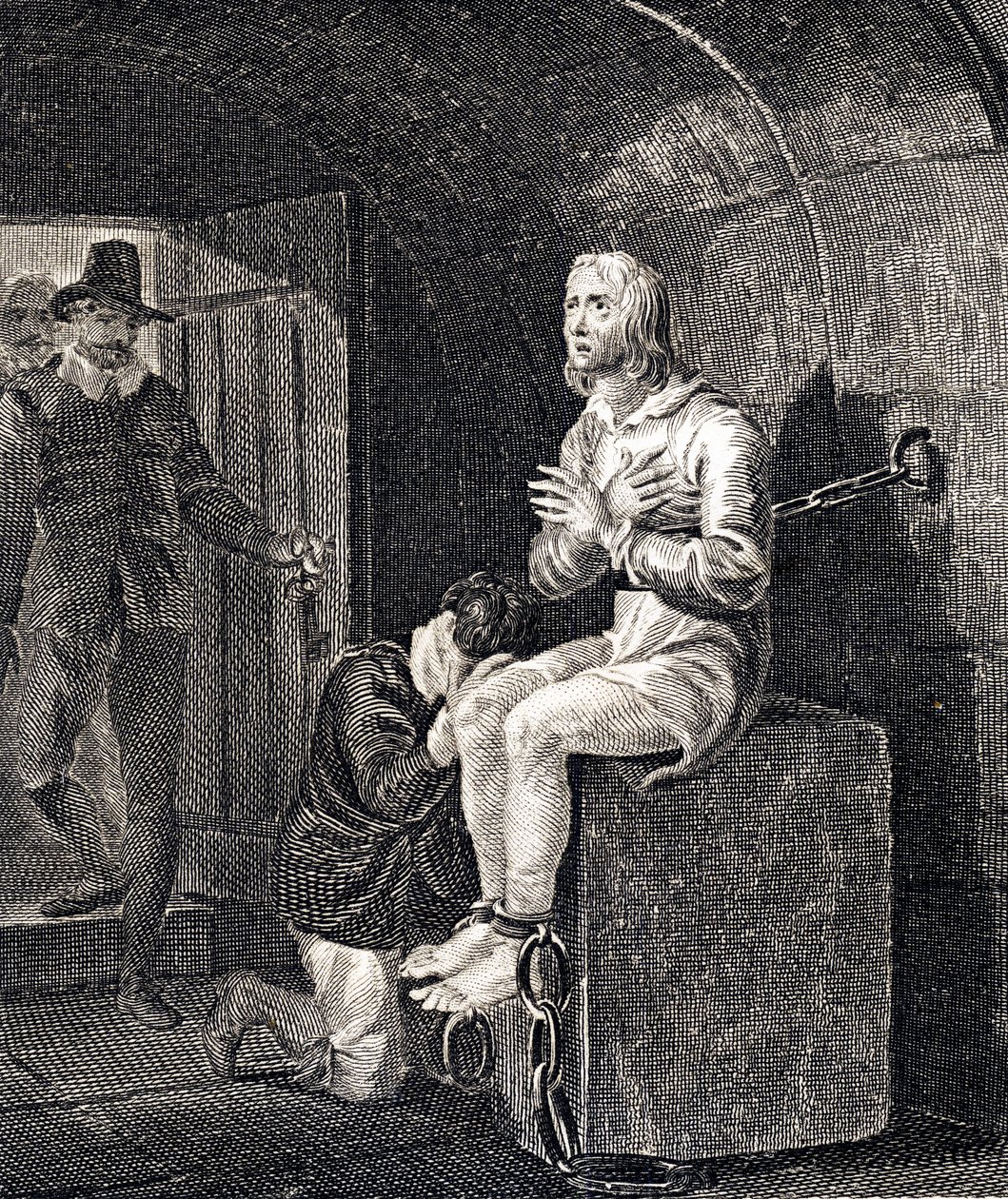Das Martyrium von Mr. John Philpot, Erzdiakon von Winchester von English School