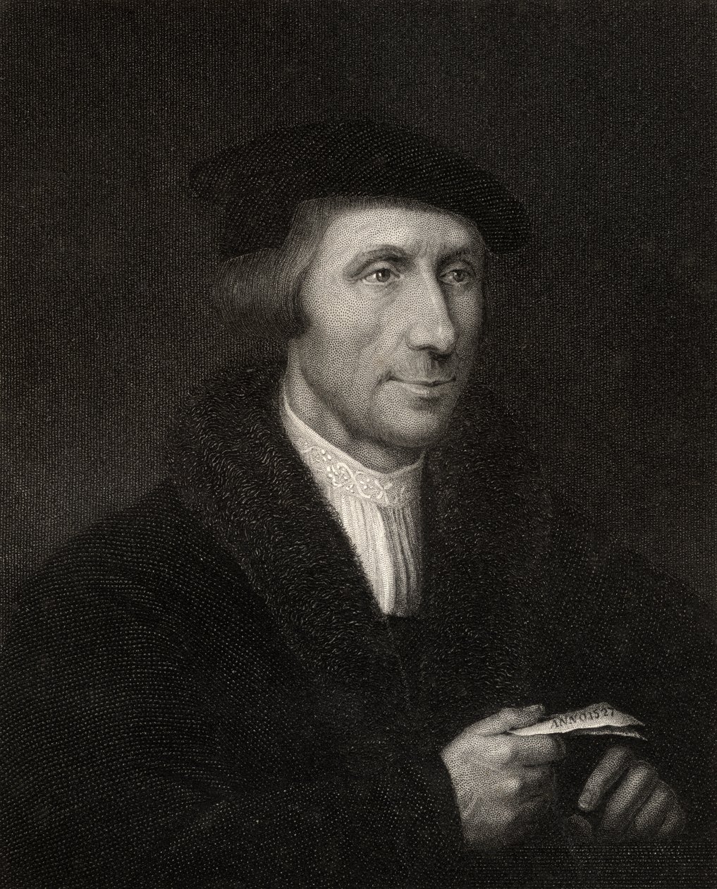 Thomas Linacre, oder Lynaker, graviert von H. Cook aus 