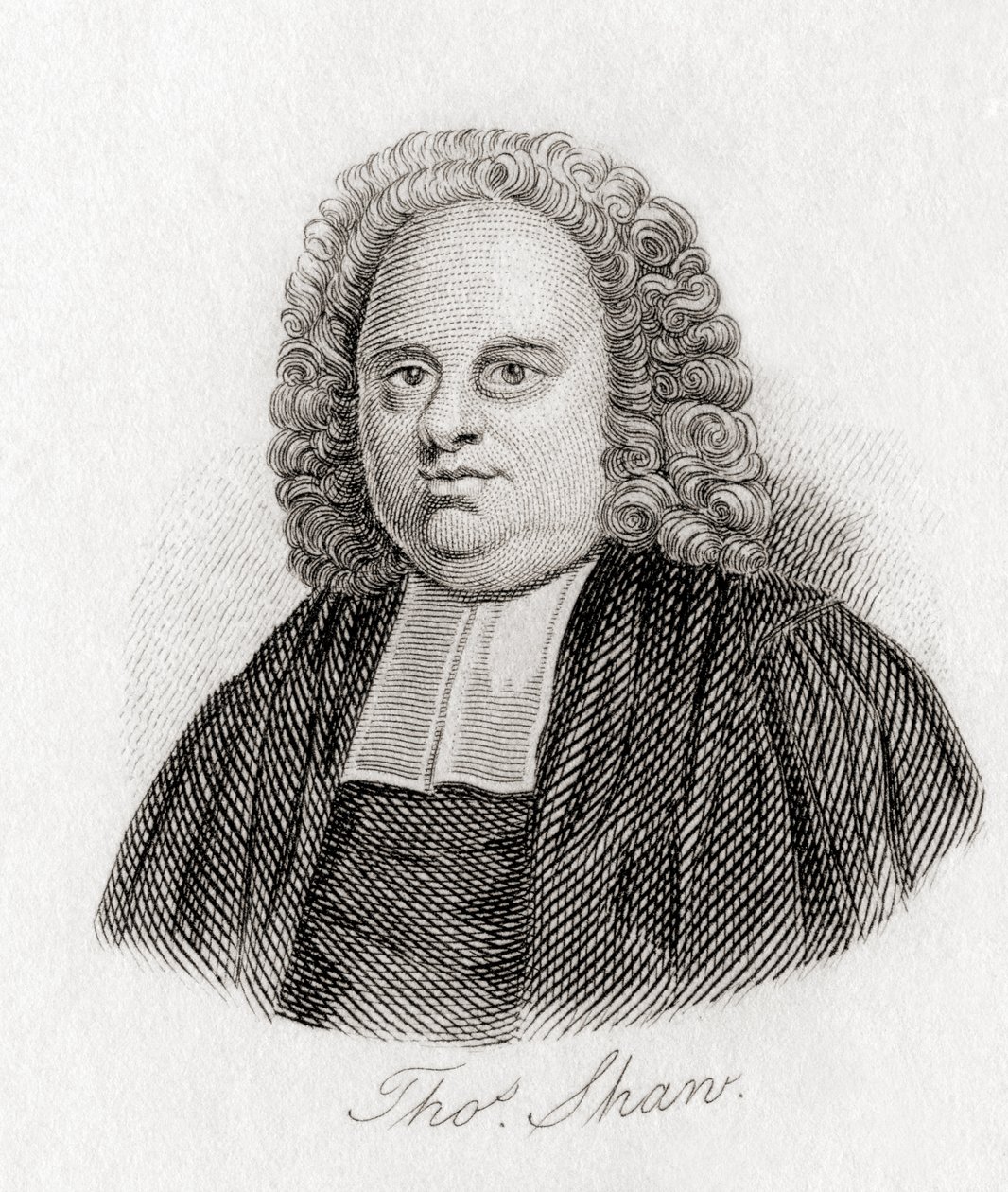 Thomas Shaw, englischer Geistlicher und Reisender von English School