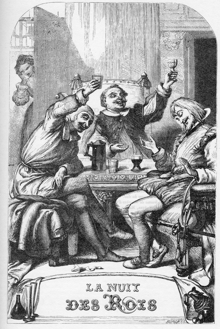 Was ihr wollt - Illustration in „Werke komplett von William Shakespeare“ 1866 - Die Illustrationen und die allgemeine Form dieser Ausgabe sind von Cassell