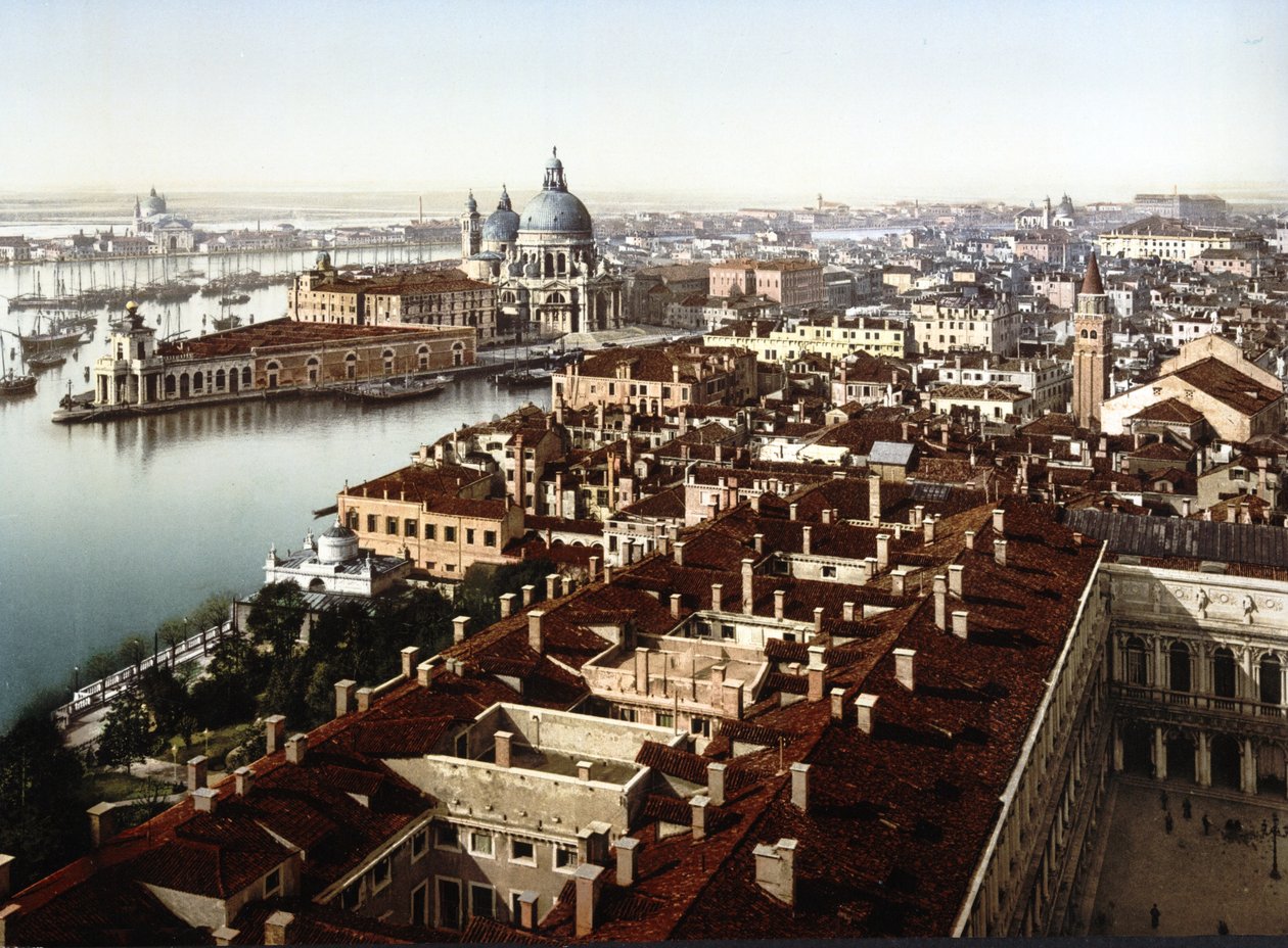 Veduta dal Campanile, Venedig von English School