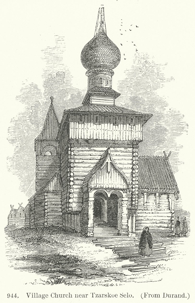 Dorfkirche bei Zarskoje Selo von English School