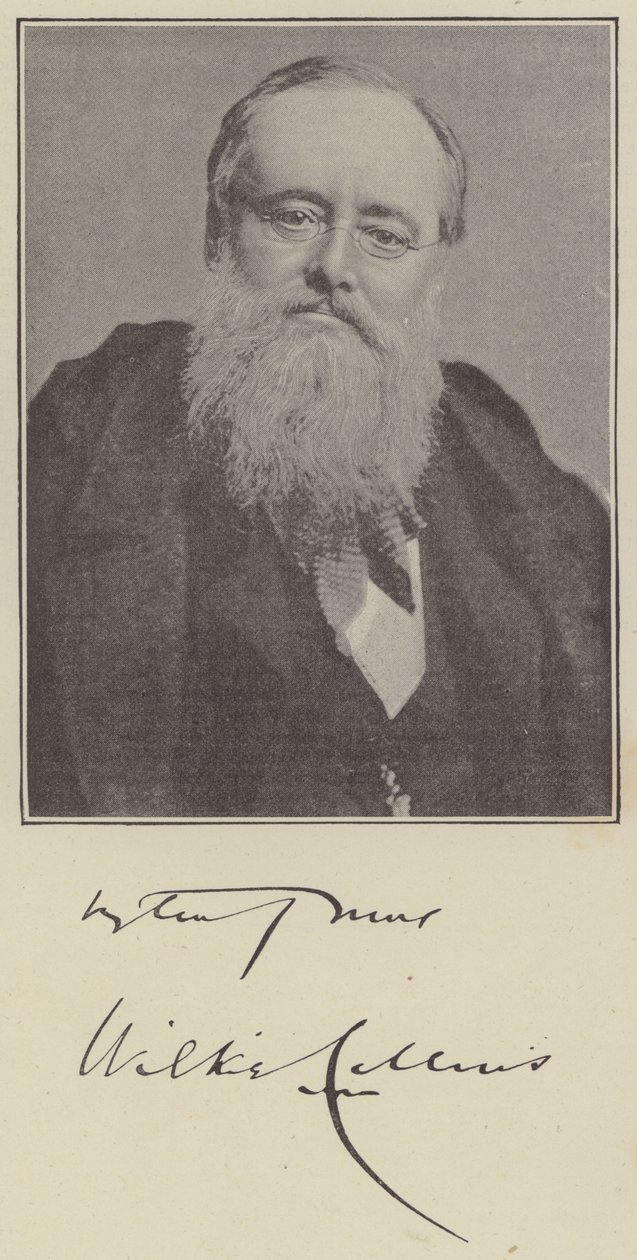 Wilkie Collins (Gravur) von English School