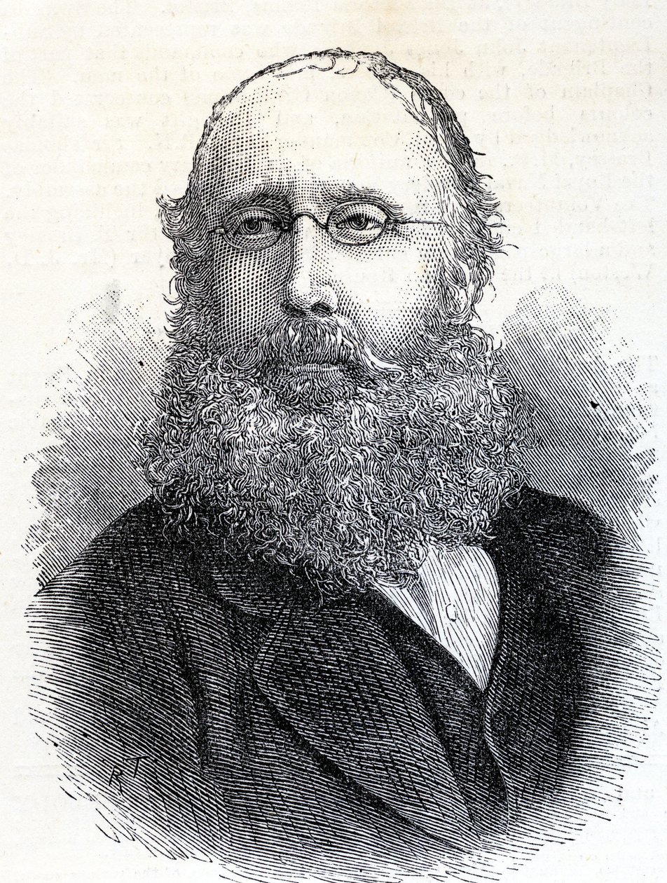 William Bromley-Davenport (1821-1884) aus Illustrated London News, 28. Juni 1884 von English School