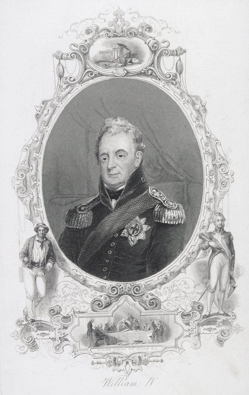 Wilhelm IV. (1765-1837) König von Großbritannien, Irland und Hannover von English School