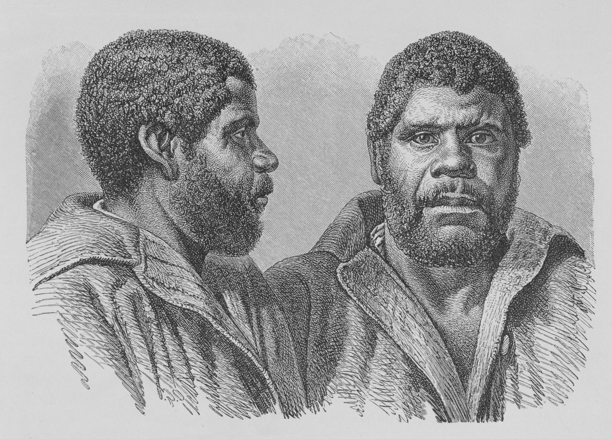William Lanney, der letzte Tasmanier, aus 