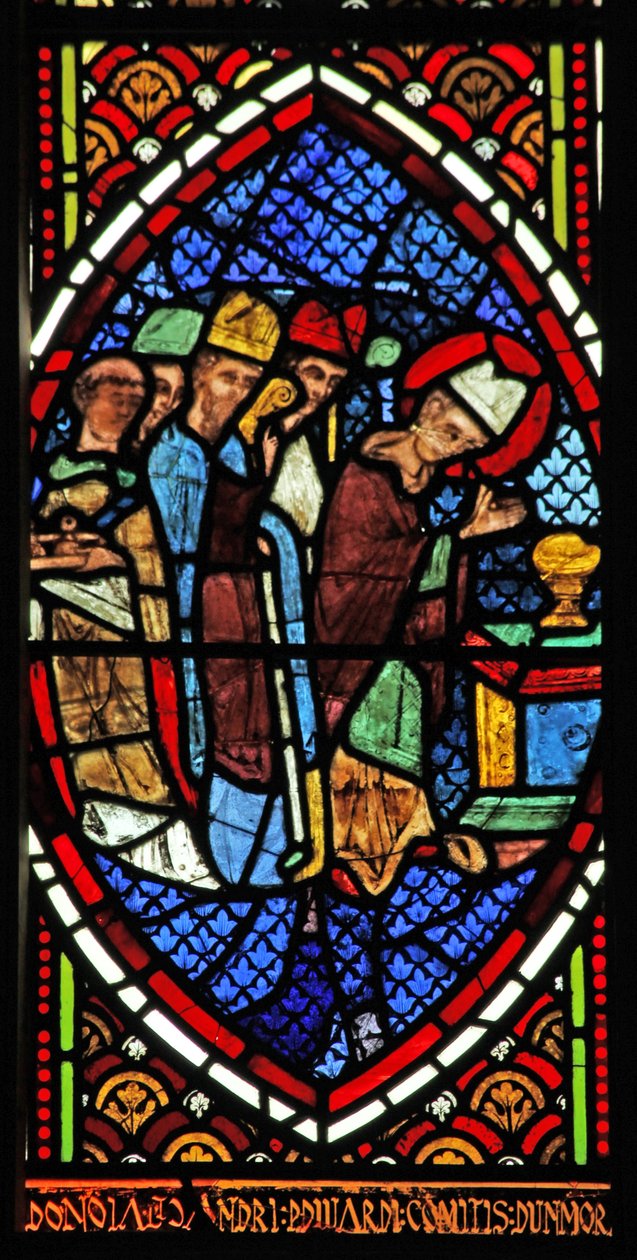 Eine Szene der Messe von English School