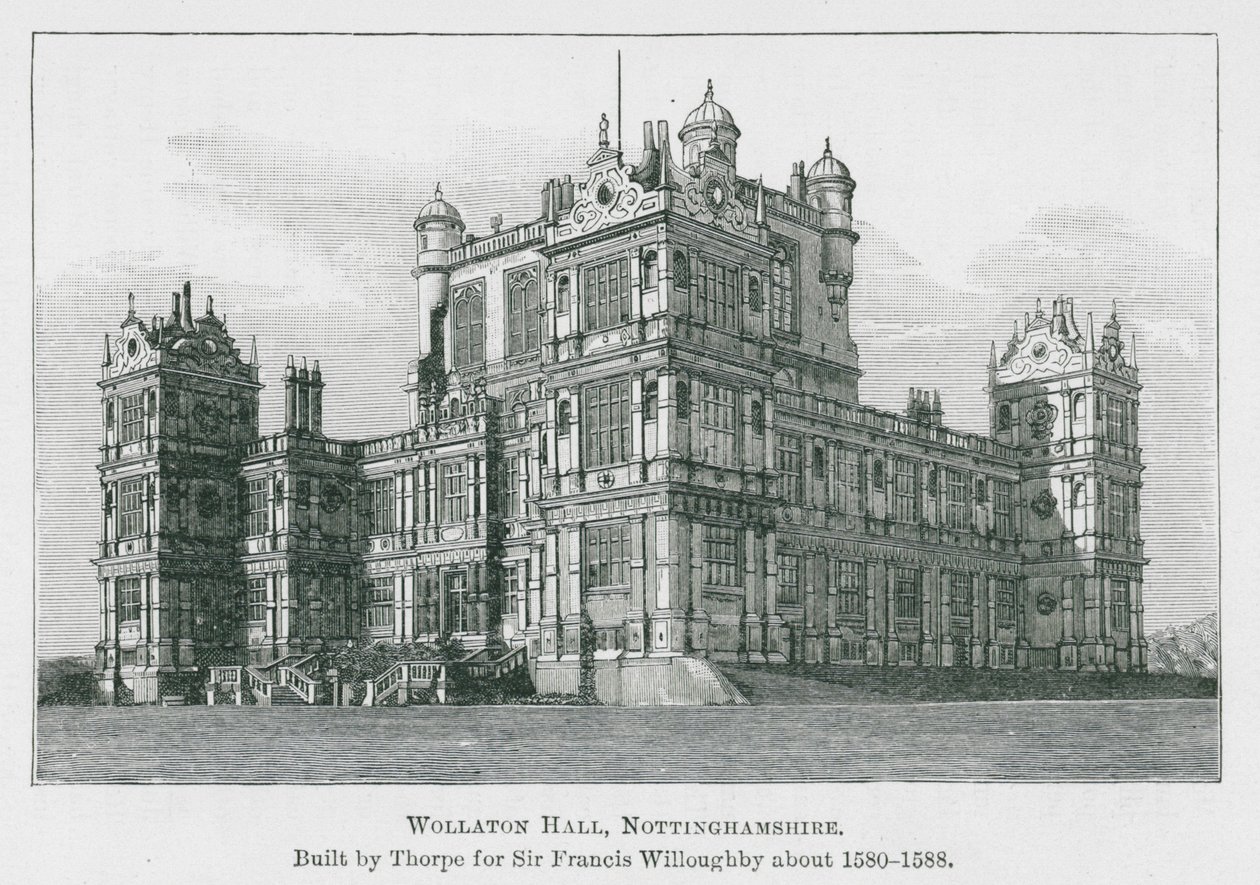 Wollaton Hall, Nottinghamshire von English School