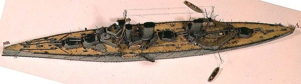 HMS Lion von Norman Ongh (Modell) von English School English School