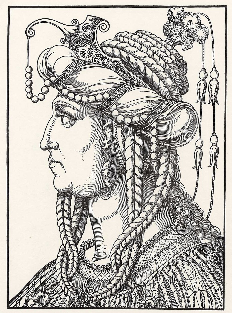 Porträt der Sultanin Roxelane von Erhard Schon