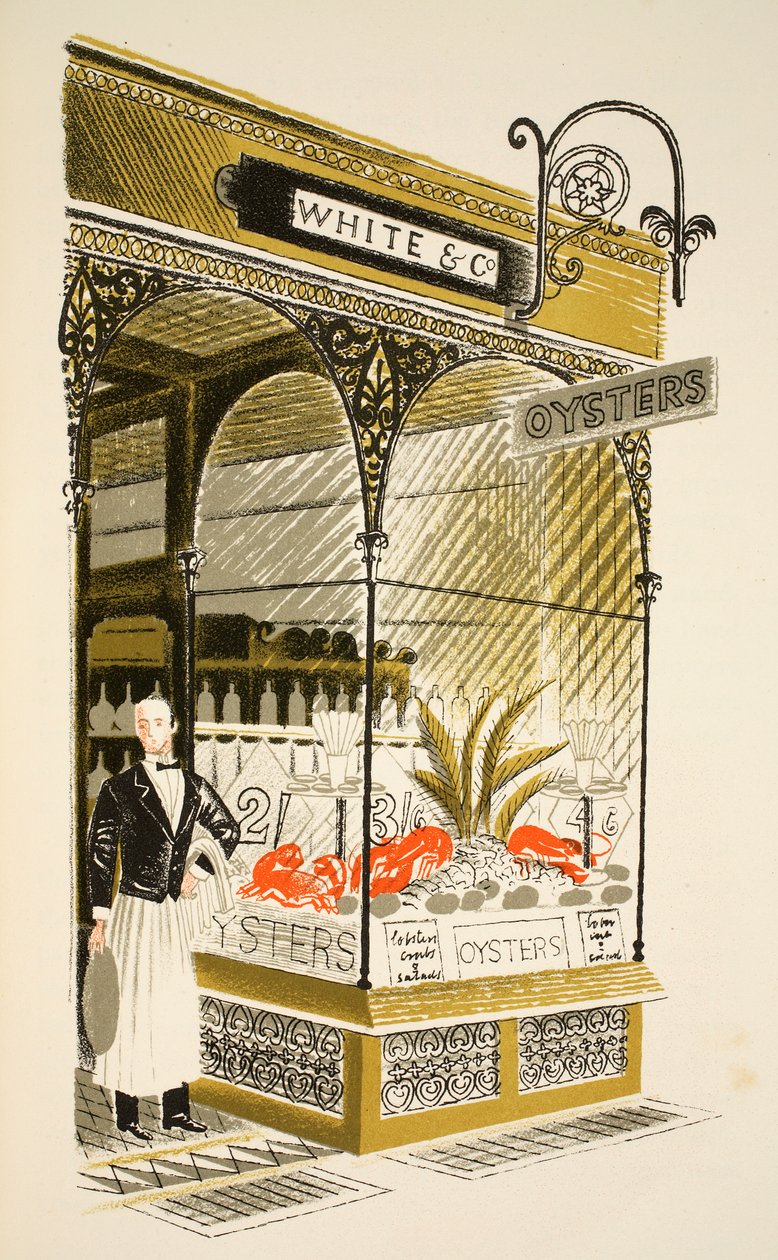Austernbar, Illustration aus 