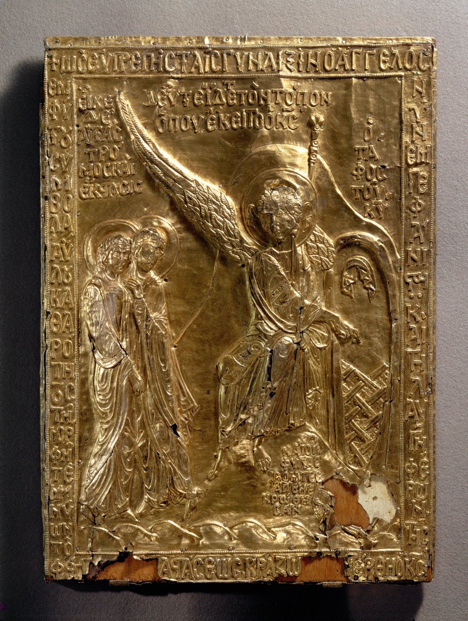 Deckel des Reliquiars des Grabsteins des Heiligen von Erich Lessing