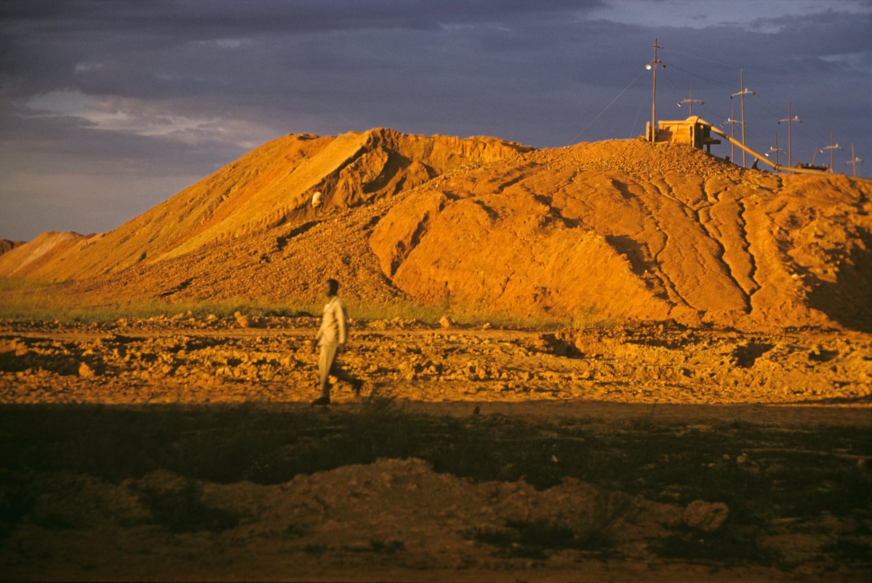 Zinnmine auf dem Jos-Plateau, Nigeria, Afrika von Erich Lessing