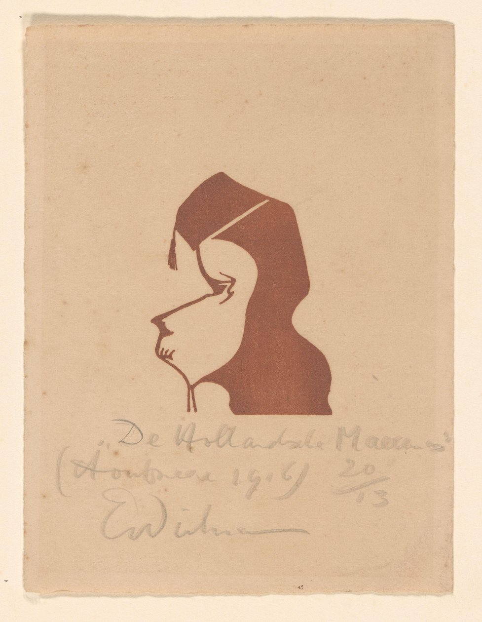 Der holländische Mäzen von Erich Wichmann (signed by artist)