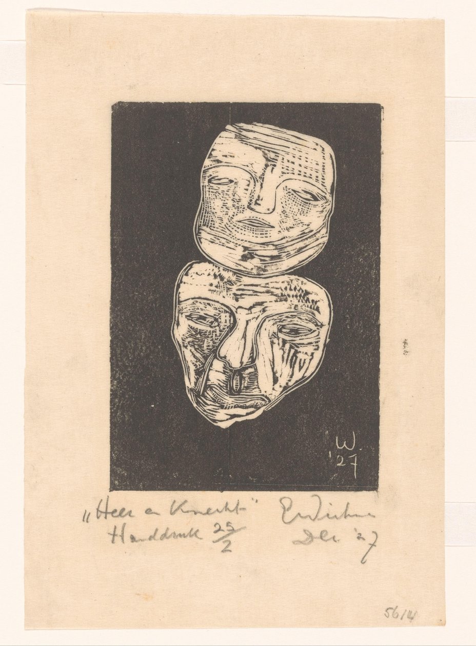 Herr und Knecht von Erich Wichmann (signed by artist)